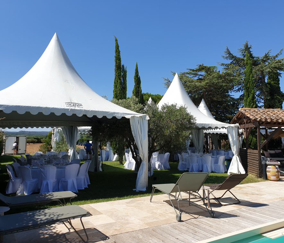 Location de tentes dans l’Aude